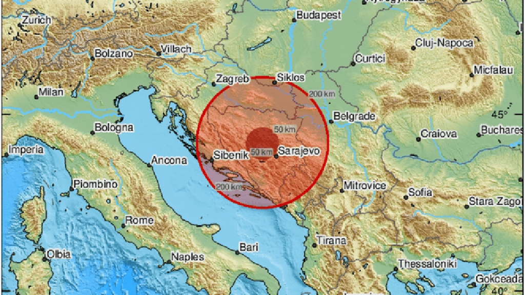 Potres pogodio BiH, osjetio se u više gradova