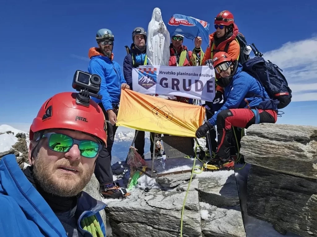 Petorica Ljubušaka i Gruđanin o pohodu na Gran Paradiso i Mont Blanc