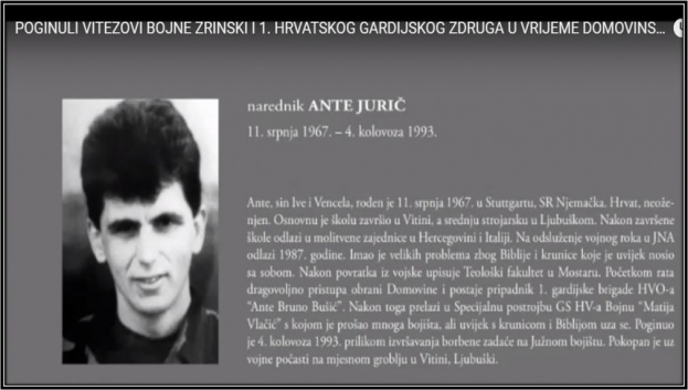 Hrvatski branitelj i vitez Ante Jurič [otrgnuto od zaborava]