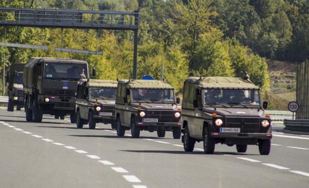 Obavijest građanima: Očekujte pojačano kretanje EUFOR-a u ŽZH