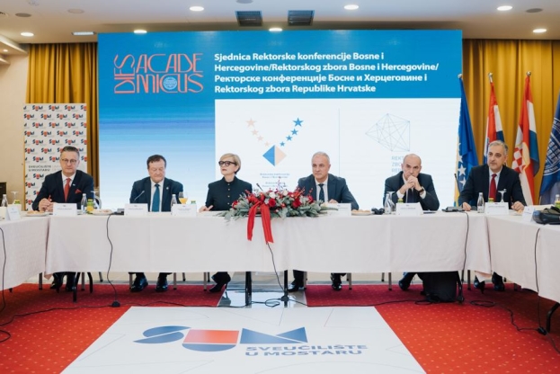 Strateška suradnja Rektorskog zbora/konferencije BiH i RH ostvaruje se potpisanim sporazumom na Sveučilištu u Mostaru