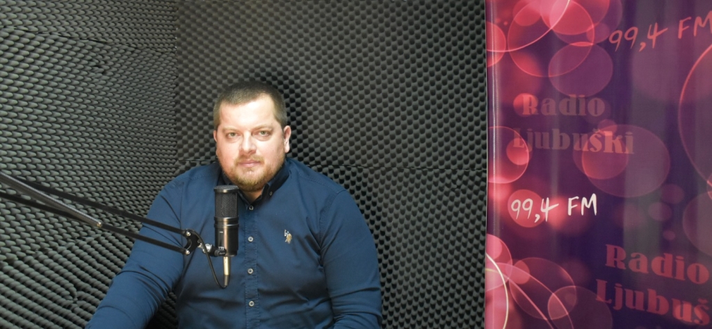 Gradonačelnik Ljubuškog Vedran Markotić gostovao u programu Radija Ljubuški [audio]