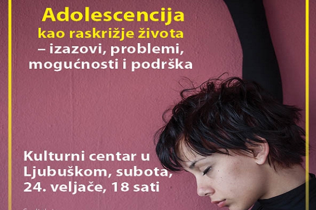 NAJAVA: Edukativna tribina o adolescenciji sutra u Ljubuškom