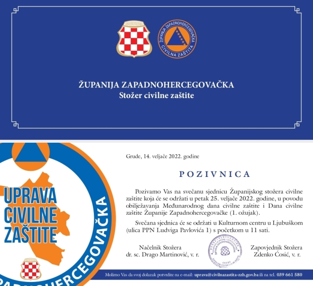 Obilježavanje Međunarodnog dana civilne za&scaron;tite i Dana civilne za&scaron;tite ŽZH