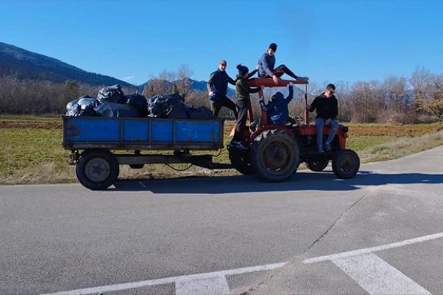 Velika akcija čišćenja smeća u selu Prolog