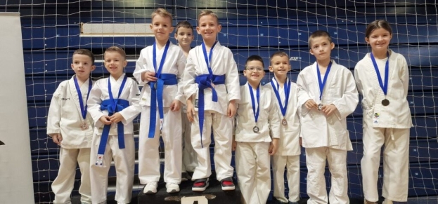 Karate klub Ljubuški u Širokom Brijegu uzeo pet prvih mjesta i 18 medalja