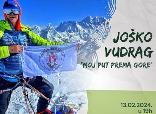 Joško Vudrag stiže danas u Ljubuški, pričati o svojim doživljajima i iskustvima prilikom posjeta Himalaji
