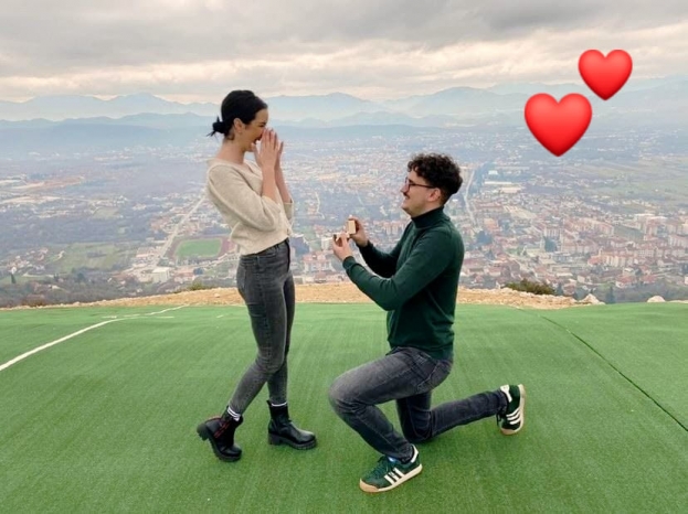 NA BADNJI DAN: Još jedna romantična prosidba iznad Ljubuškog