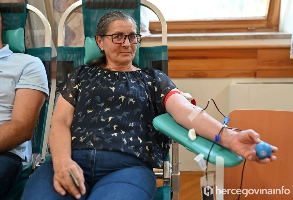 Julka iz Ljubuškog rekorderka je u darivanju krvi, njenim putem je išlo 11 braće i sestara, ali i sinovi