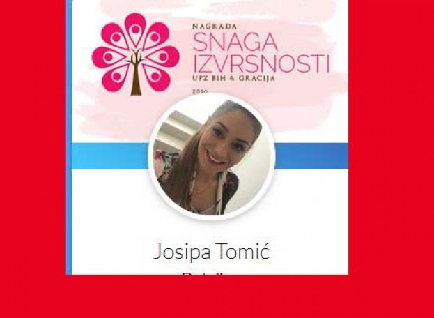 Rukometašica Izviđača Josipa Tomić nominirana za nagradu ‘Snaga izvrsnosti’