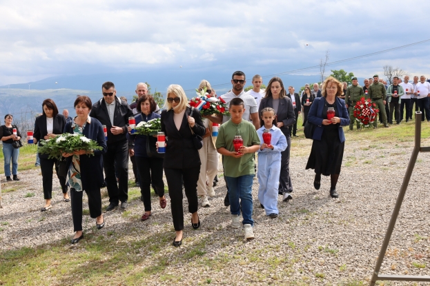 Obilježena 33. godišnjica pogibije petorice ljubuških branitelja na Krivodolu