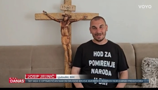 Josip je hodao preko tisuću kilometara da pošalje važnu poruku na sam Uskrs