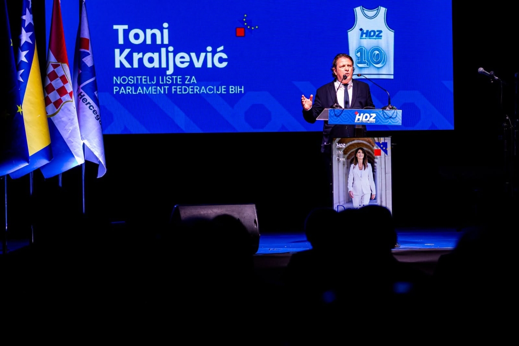 Završnica kampanje HDZ-a BiH u Širokom Brijegu: Puna Pecara i poruke o razvoju, ravnopravnosti i zajedništvu