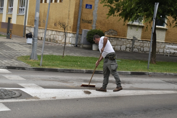 Ljubuški: Čišćenje ulica nakon nevremena