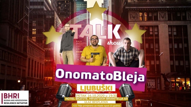 Predstava 'Onomatobleja Talk Show' sutra u Ljubuškom