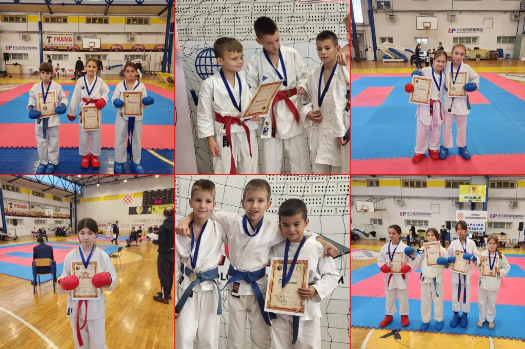 Uspješan nastup KK Ljubuški na 4. kolu karate lige regije Hercegovina