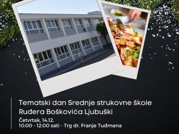 Advent u Ljubuškom: S.S.Š. Ruđera Boškovića Ljubuški kuha za svoje sugrađane