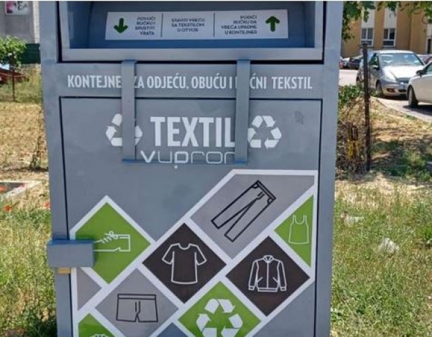 U Ljubuškom postavljena dva reciklažna kontejnera za tekstil