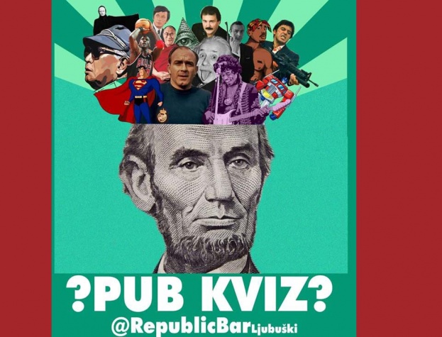 Republic bar Ljubuški u ponedjeljak domaćin Pub kviza