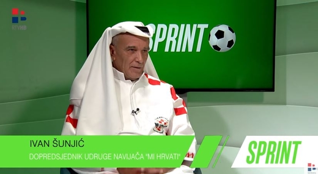 |VIDEO| U emisiji Sprint gostovao Ivan Šunjić, dopredsjednik Udruge hrvatskih navijača „Mi Hrvati“