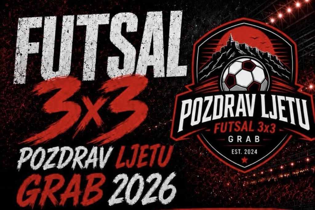 Futsal 3×3 „Pozdrav ljetu“ u Grabu od 10. do 13. rujna