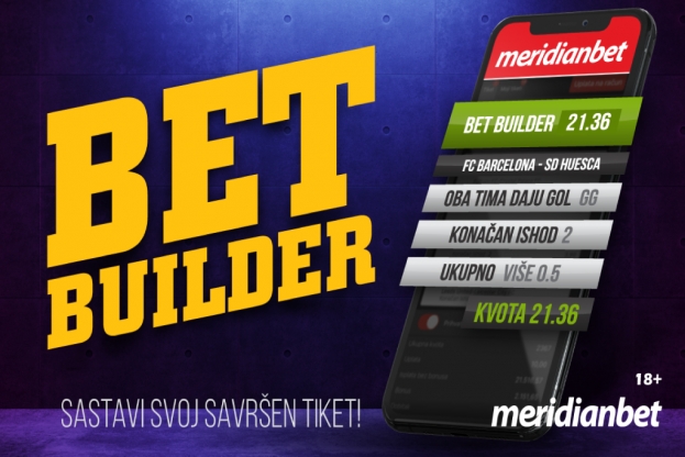 BetBuilder – Svjetski hit za sve „profesore kladže“! Na jednoj tekmi kombiniraj sve što želiš + POKLON