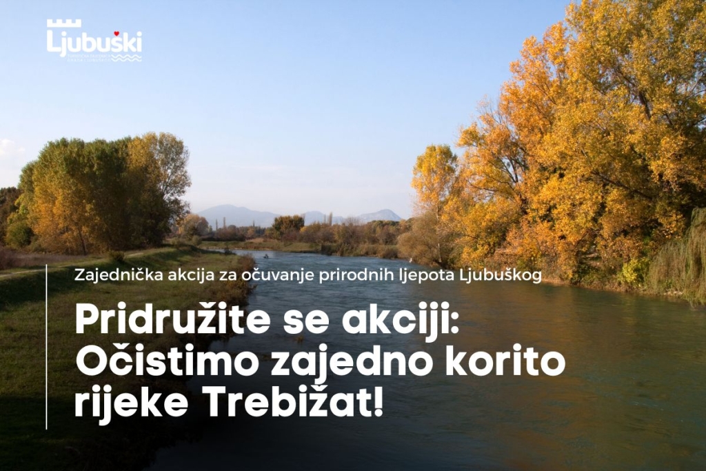 Pridružite se akciji: Očistimo zajedno korito rijeke Trebižat