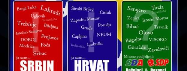 Hrvati većina na 16, Srbi 48,8, a Bošnjaci na 29,6% teritorija