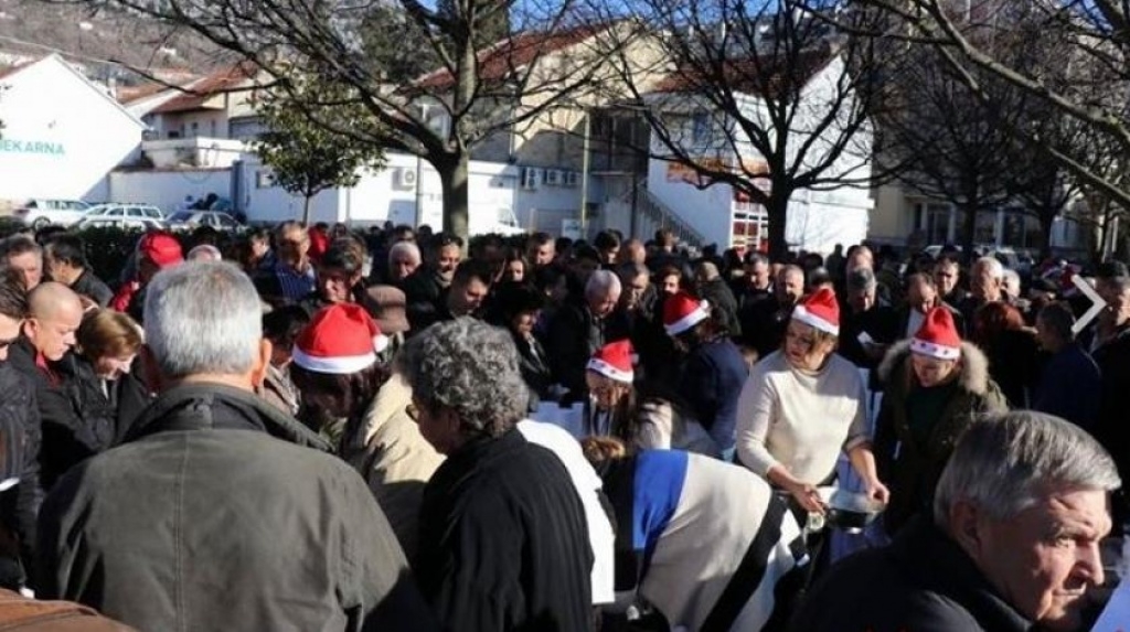 Bakalar na Badnji dan u Ljubuškom