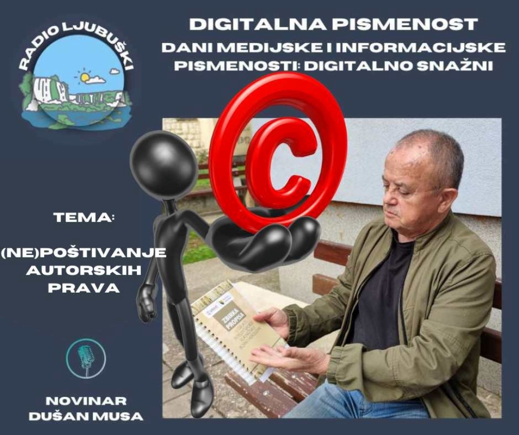 Digitalna pismenost: (Ne)Poštivanje autorskih prava