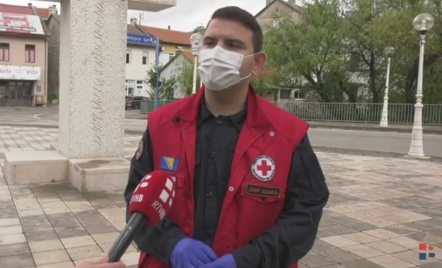 Veliki doprinos Crvenog križa ŽZH u vrijeme pandemije koronvirusa [video]