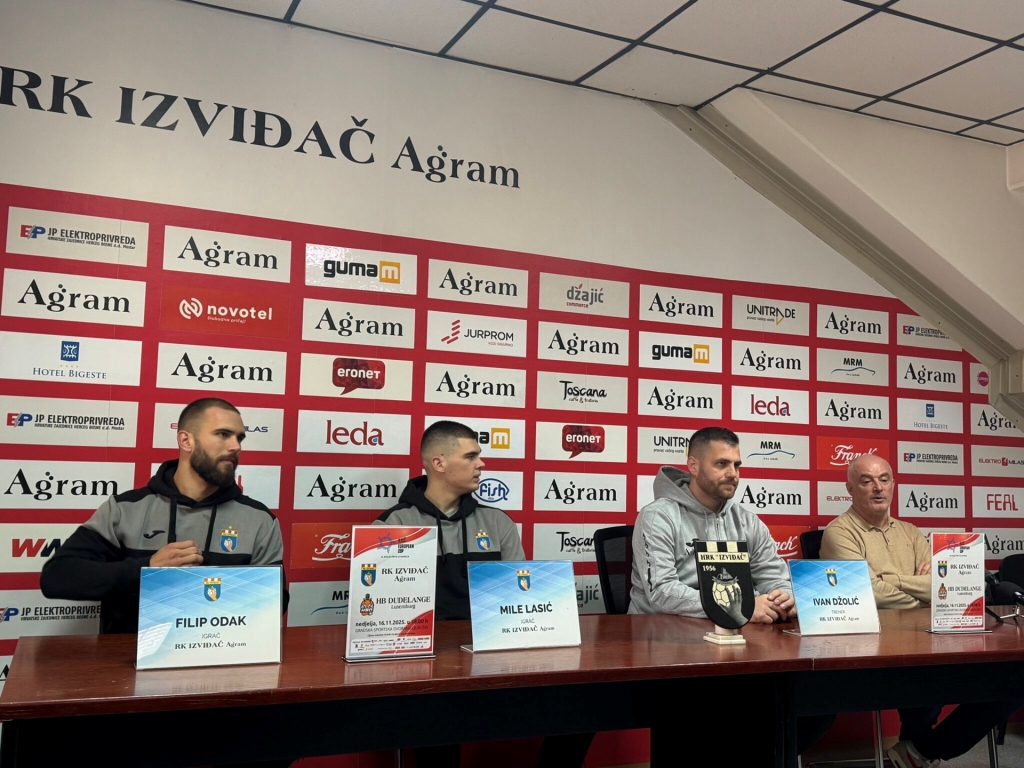 Održana konferencija za medije pred utakmicu protiv Dudelange-a