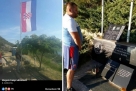 Otkriveno tko urinira po hrvatskoj zastavi i spomeniku Ludvigu Pavloviću