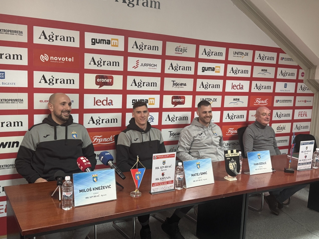Tiskovna u Izviđaču: Optimizam uoči Borca i Krivaje, saznali protivnika u četvrtfinalu EHF Europskog kupa