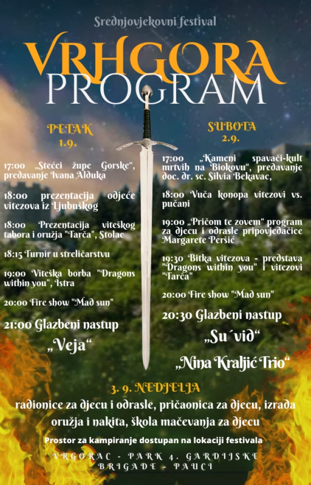 |NAJAVA|  Ne propustite prvi festival srednjovjekovnih mitova i legendi u Vrgorcu