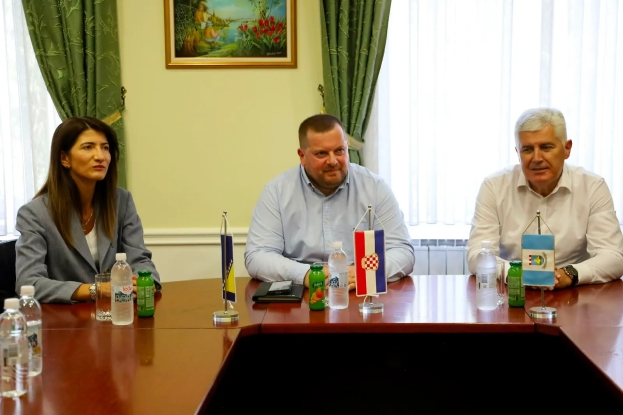 Čović i Filipović s gradonačelnikom Markotićem: Ljubuški se profilirao kao jedan od najuspješnijih gradova u BiH