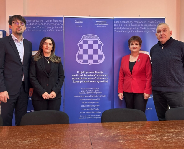 ŽZH: Potpisan ugovor o prekvalifikaciji medicinskih sestara i tehničara