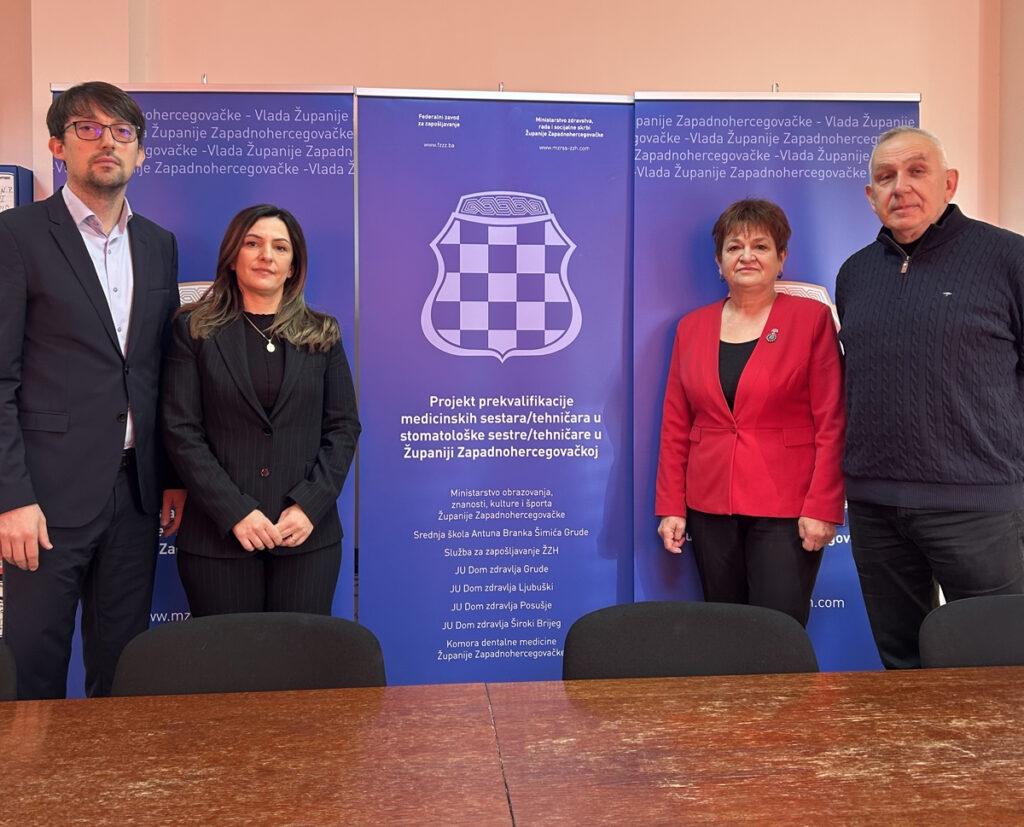 ŽZH: Potpisan ugovor o prekvalifikaciji medicinskih sestara i tehničara
