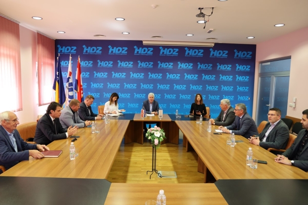 Predsjednik Čović i izaslanstvo Županijskog odbora HDZ-a BiH ŽZH razgovarali o pripremi izbora