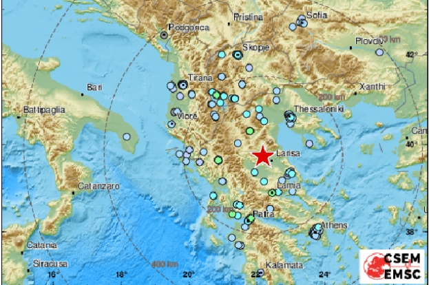 Trese se Balkan: Snažan potres magnitude 6.2 prema Richteru pogodio Grčku