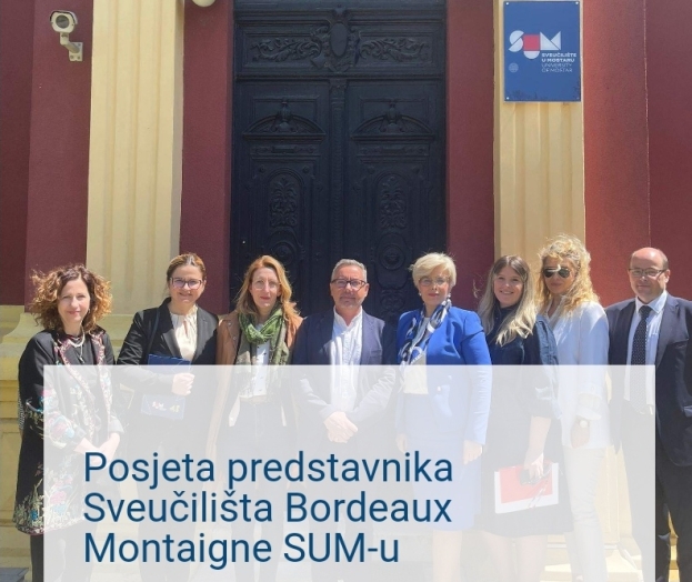 Posjeta predstavnika Sveučilišta Bordeaux Montaigne SUM-u