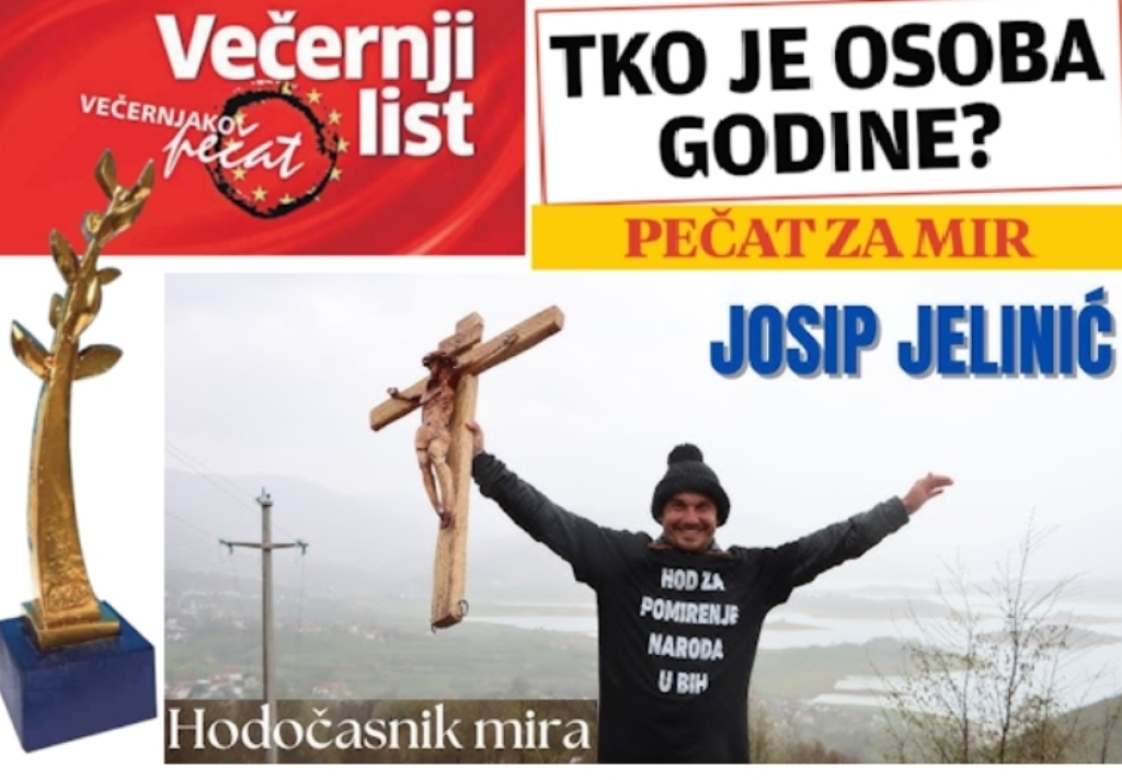Josip Jelinić jedan od favorita za Večernjakov pečat za pothvat – ponos BiH 2025.