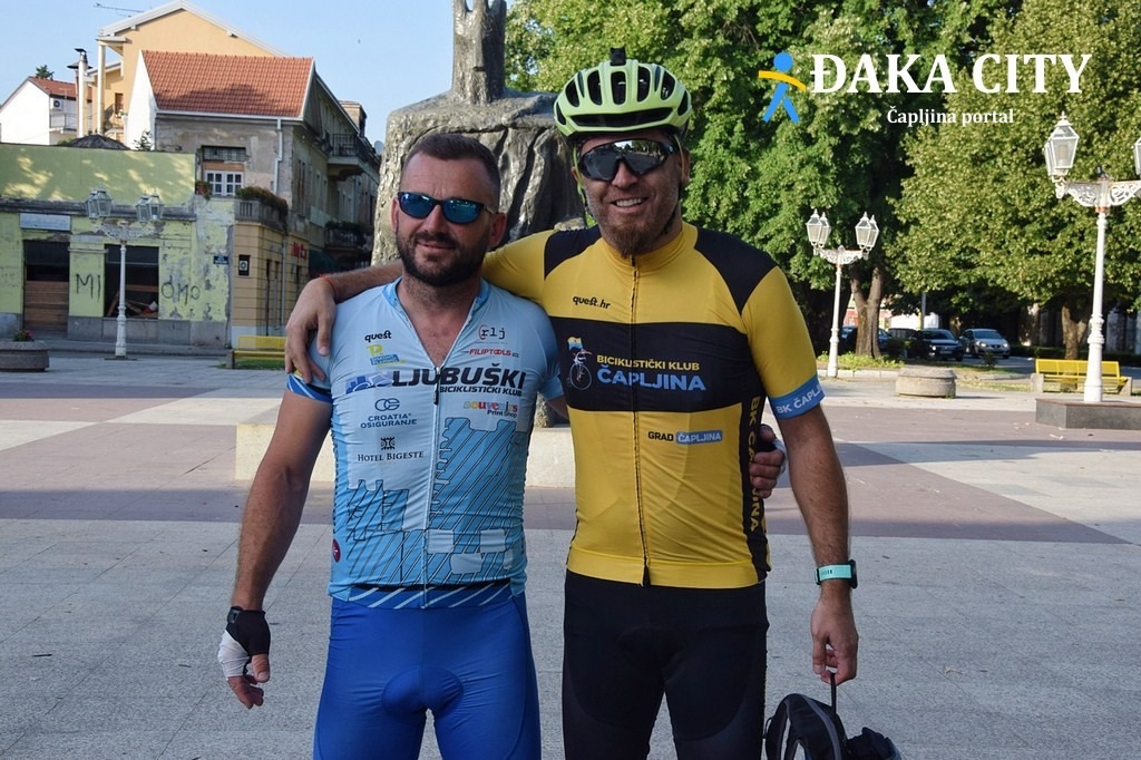 Biciklisti iz Čapljine i Ljubuškog vozili memorijalnu biciklijadu u spomen na tragično preminulog prijatelja