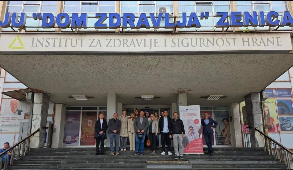 Dom zdravlja Ljubuški u sklopu Interreg RISE-UP projekta na sastanku u Zenici
